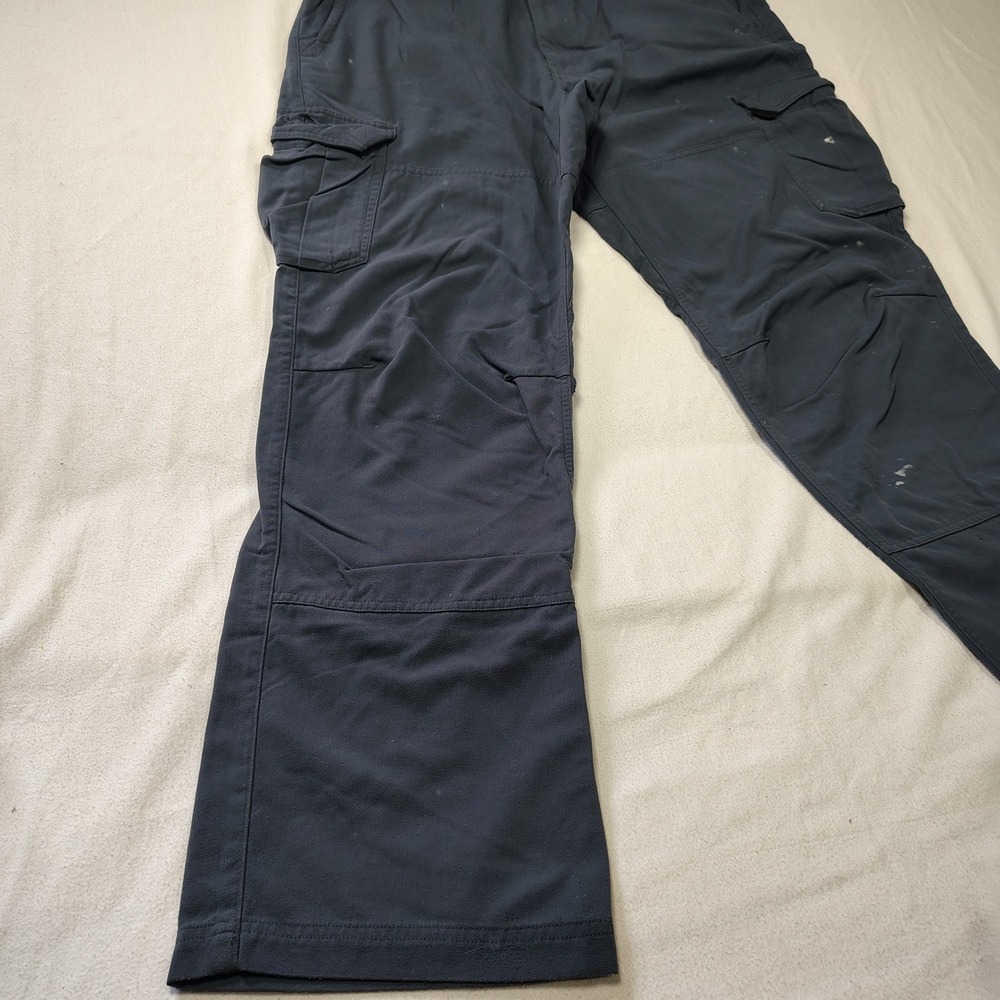 Arborwear Mens Tech Cargo Pants 36x34 Gray Blue Nylon Tree Climbers Work Utility - Picture 7 of 11